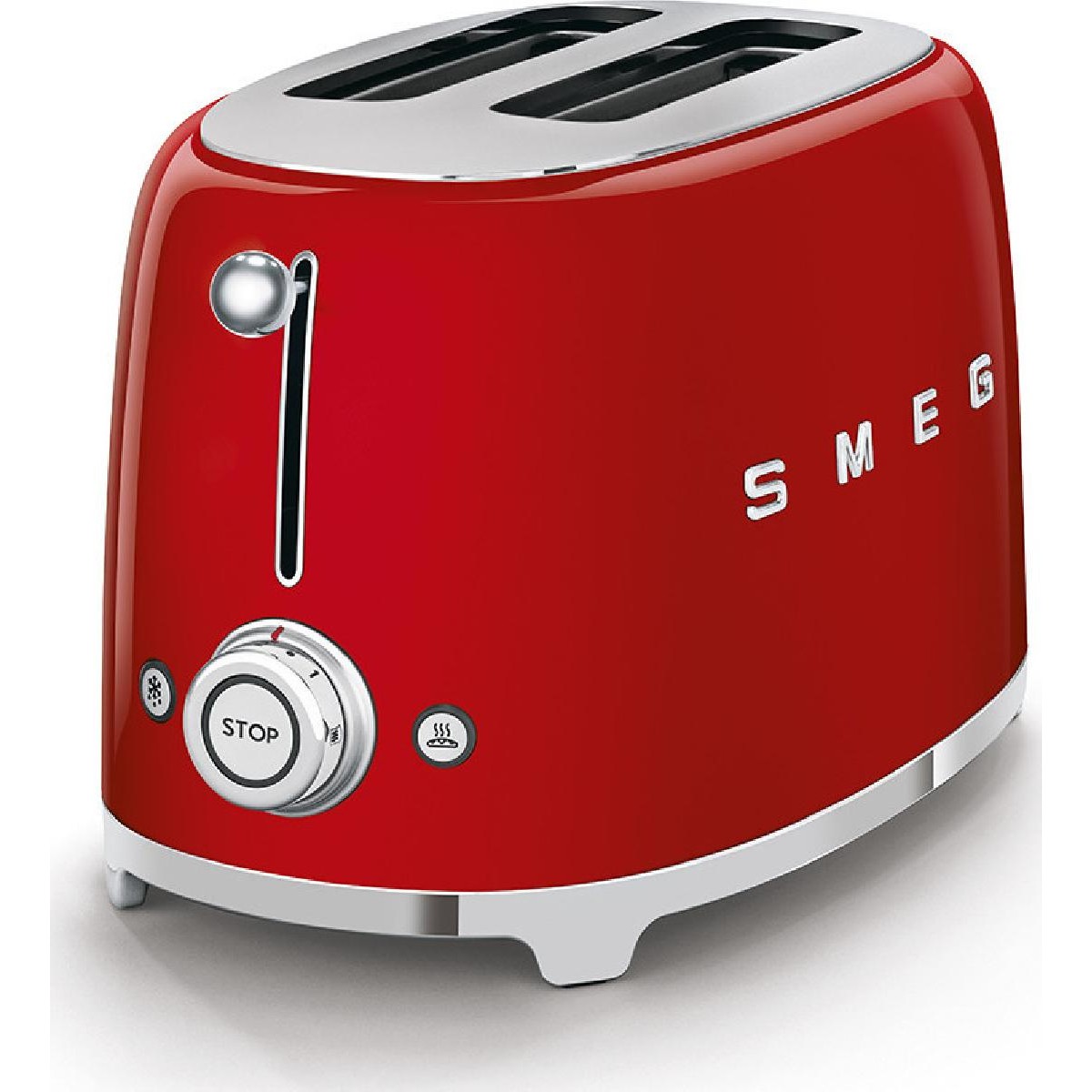 Smeg TSF01RDEU Φρυγανιέρα 2 Θέσεων 950 watt red