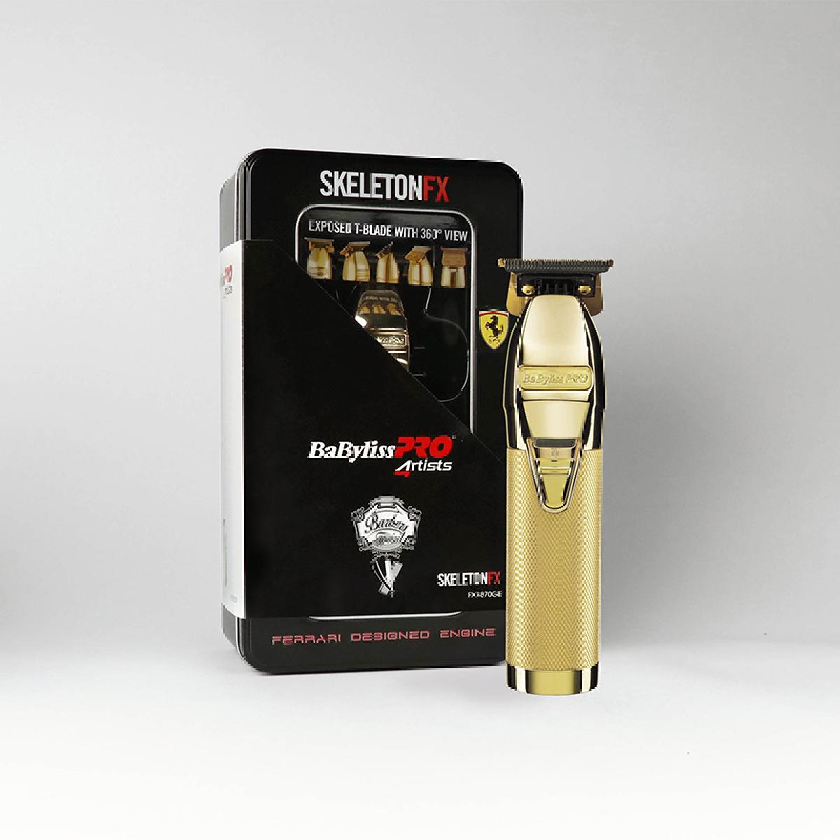 Babyliss FX7870GE Pro Beard Trimmer Skeletonfx 4Artists gold