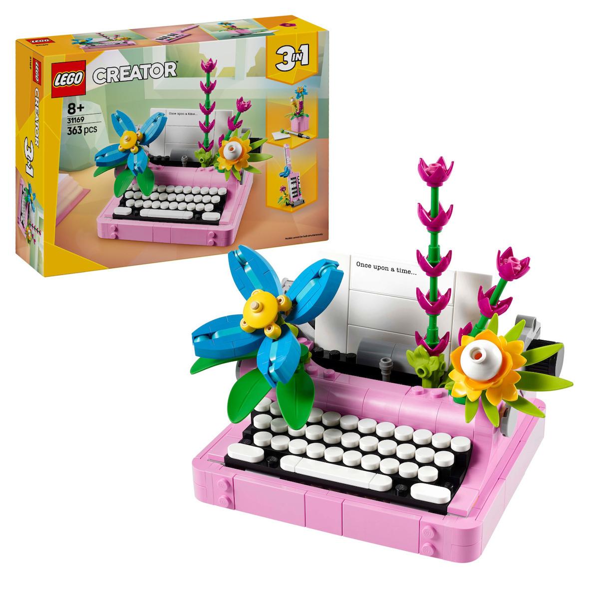 LEGO Creator 3-in-1: Typewriter with Flowers (31169)